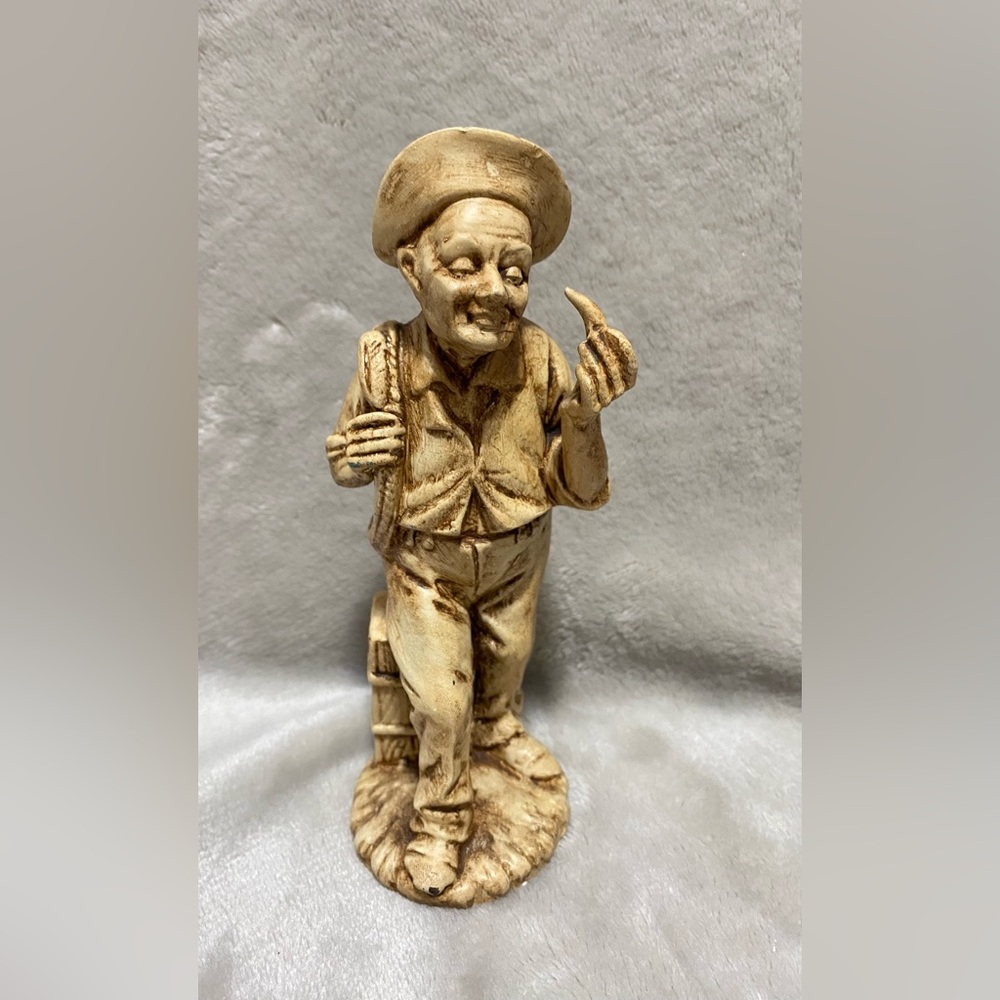 Vintage Napco Handpainted Old Man